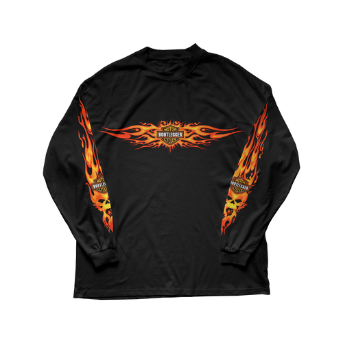 HARLEY LONG SLEEVE TEE - RED