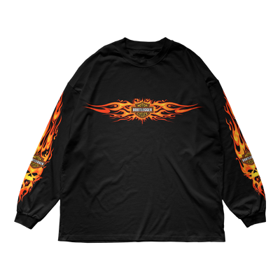 HARLEY LONG SLEEVE TEE - RED