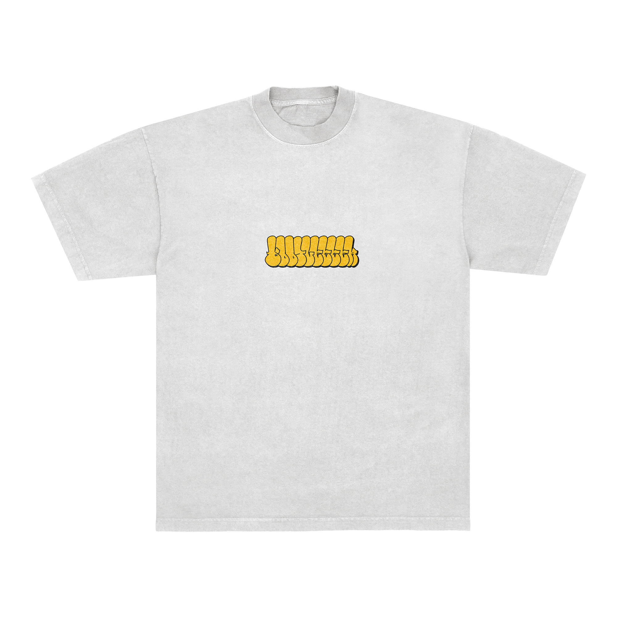 YELLOW TAGGED TEE - WHITE