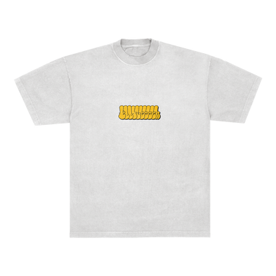 YELLOW TAGGED TEE - WHITE
