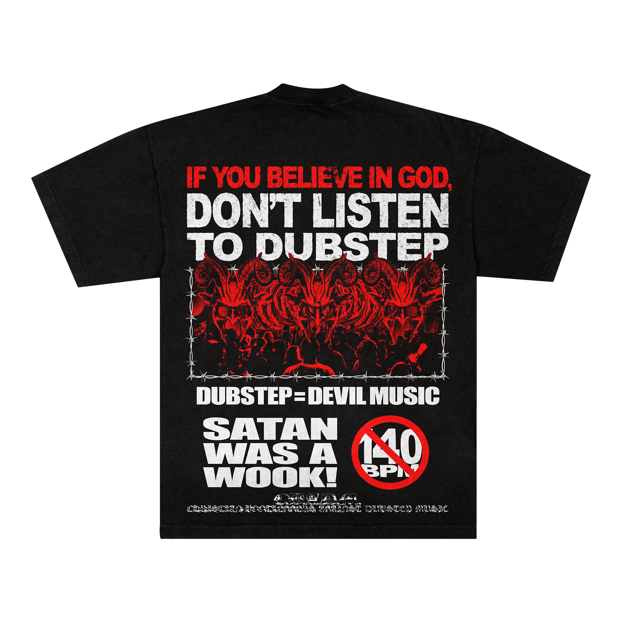 DUBSTEP = DEVIL MUSIC TEE