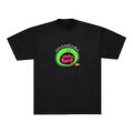 WHEEL THAT GREEN TEE - BLACK