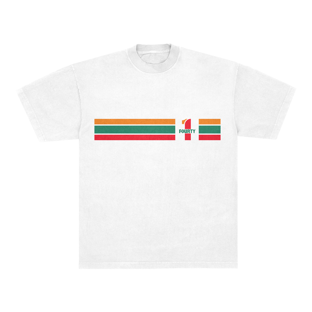 1-FOURTY TEE - WHITE