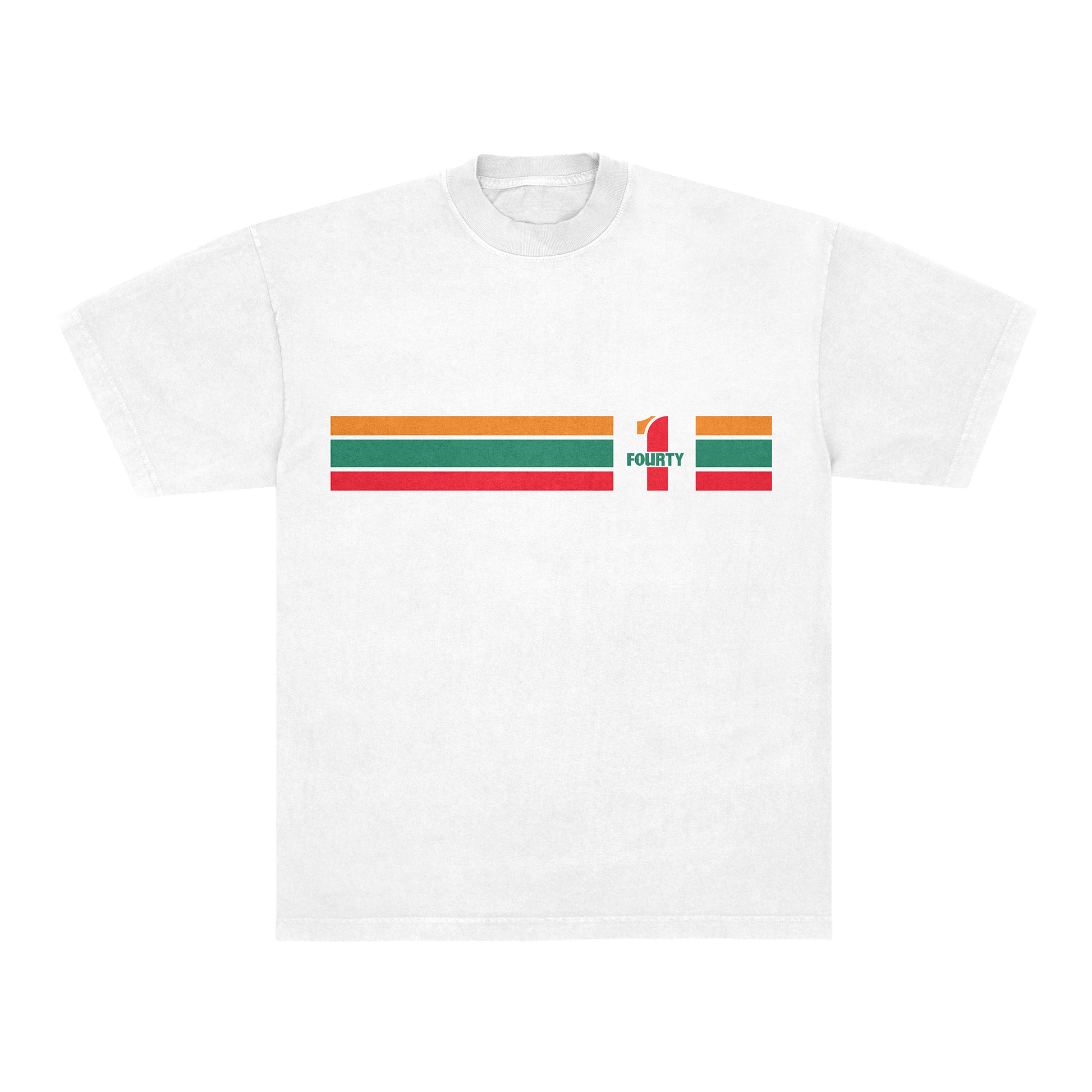 1-FOURTY TEE - WHITE