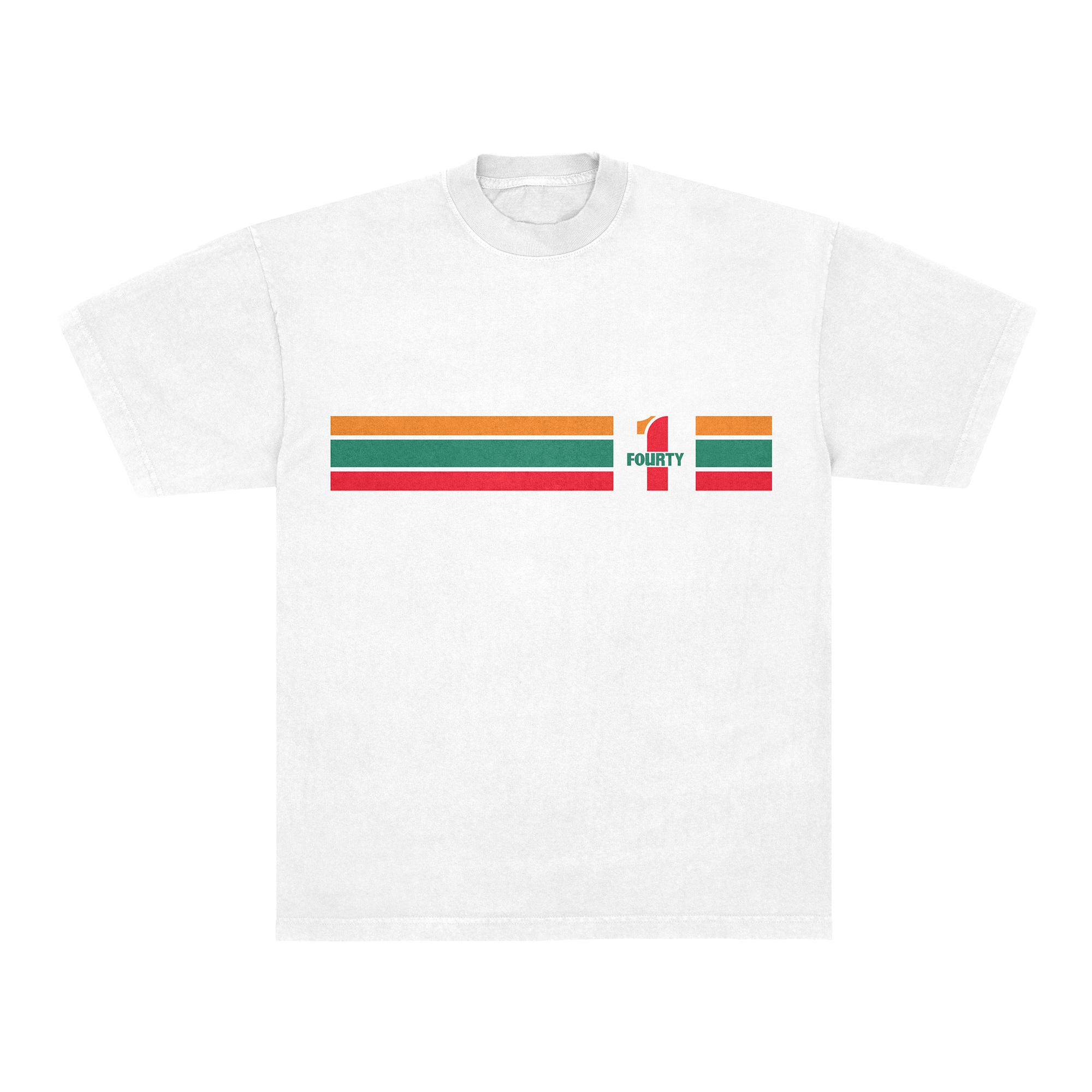 1-FOURTY TEE - WHITE