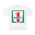 1-FOURTY TEE - WHITE