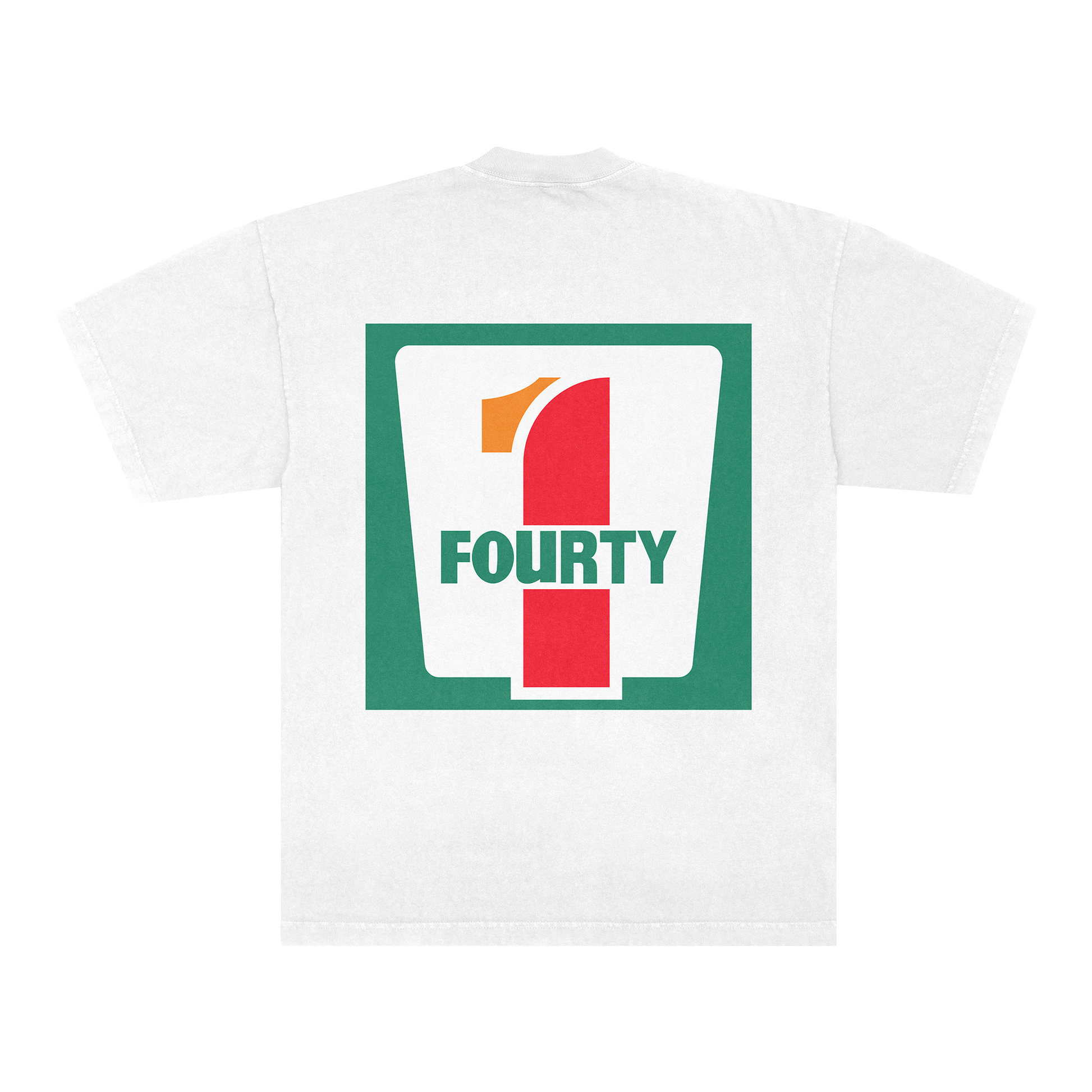 1-FOURTY TEE - WHITE