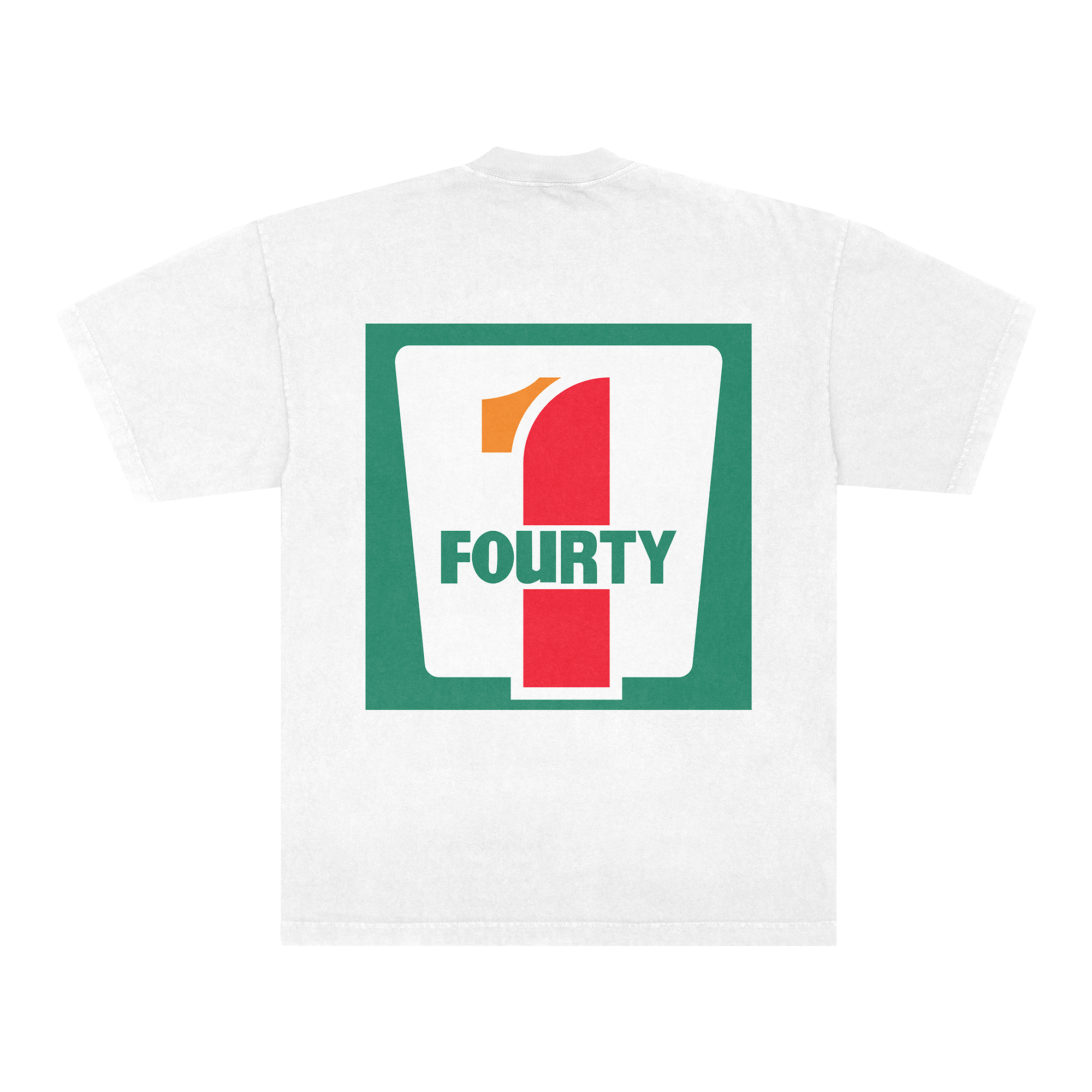 1-FOURTY TEE - WHITE