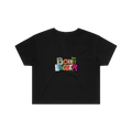 BOOTLEGGER LOGO CROP TOP - BLACK