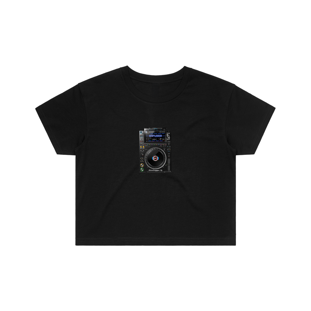 BDJ-3000 CROP TOP - BLACK