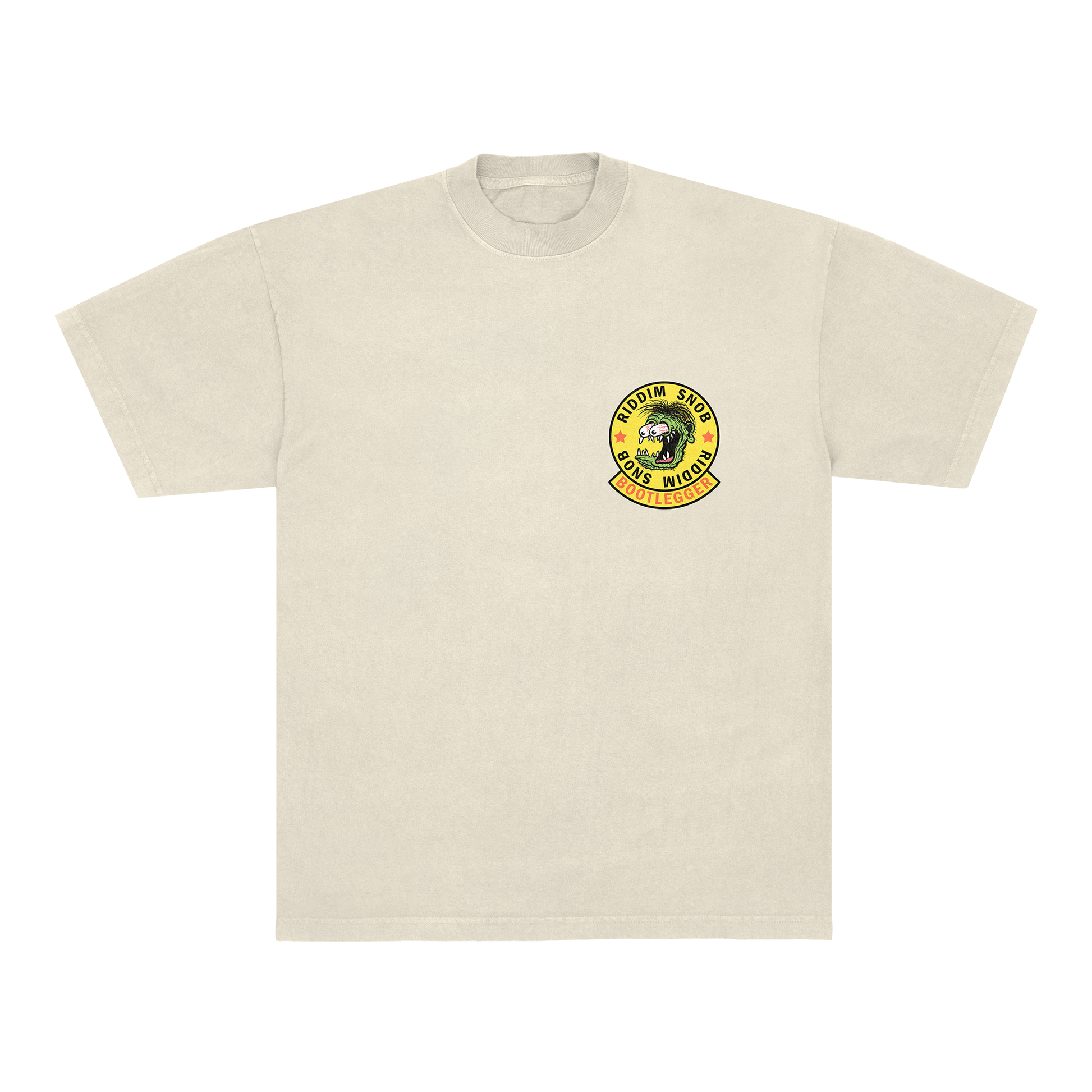 RIDDIM SNOB TEE - CREME