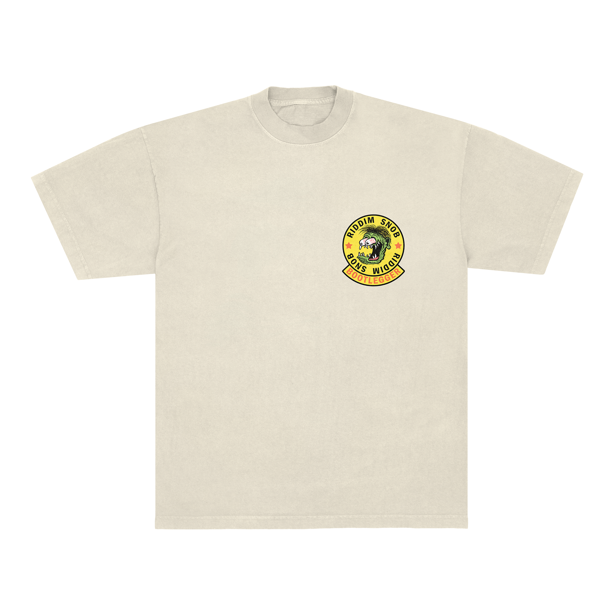 RIDDIM SNOB TEE - CREME