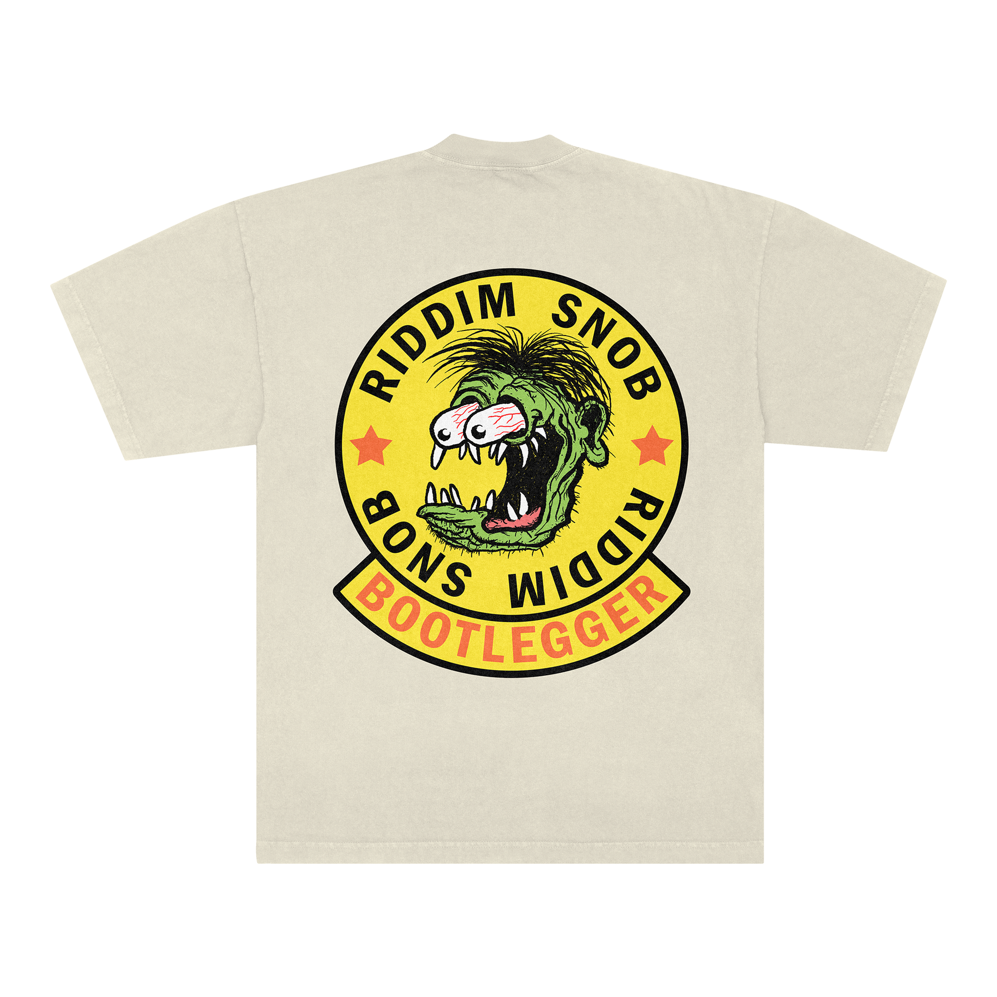 RIDDIM SNOB TEE - CREME