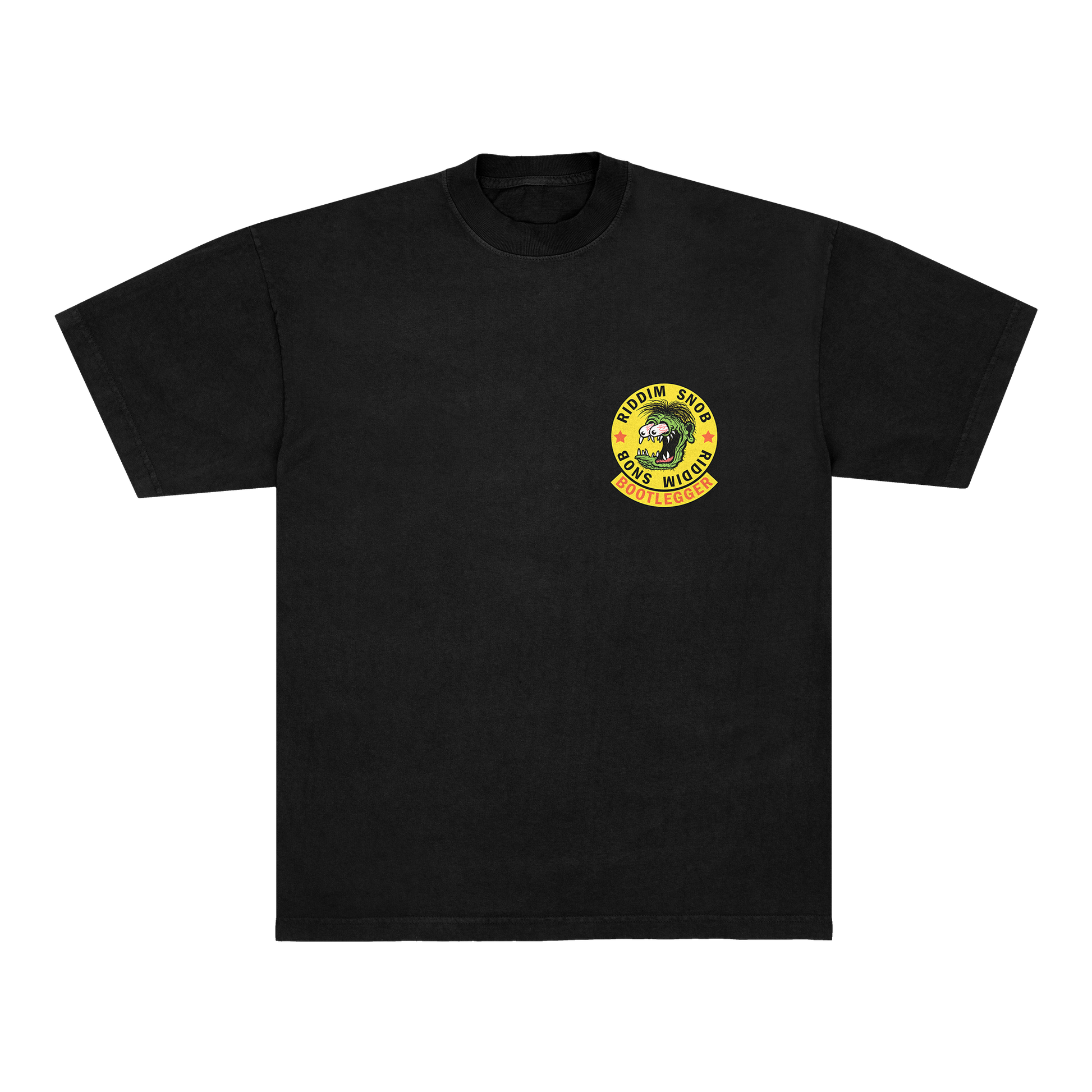 RIDDIM SNOB TEE - BLACK