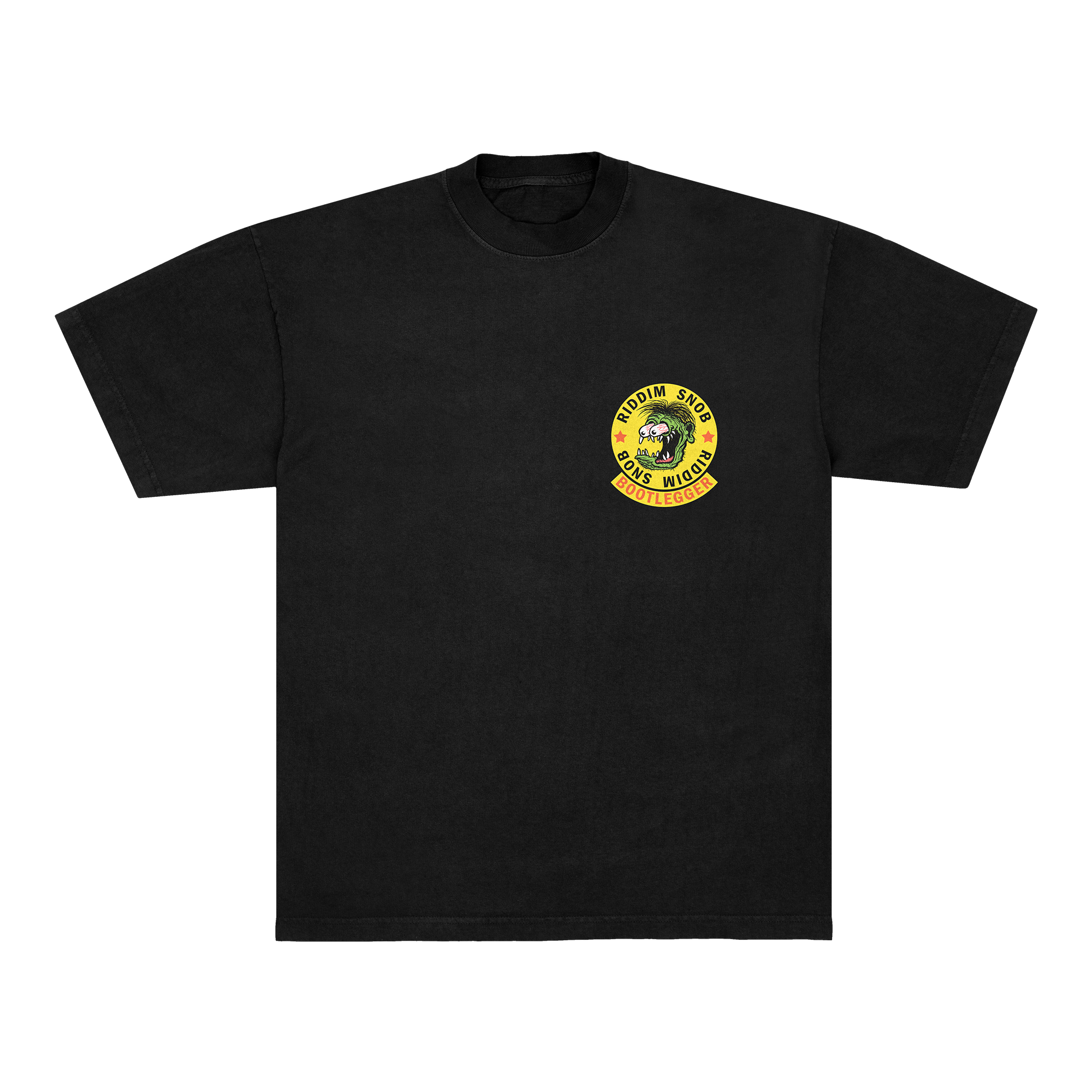 RIDDIM SNOB TEE - BLACK
