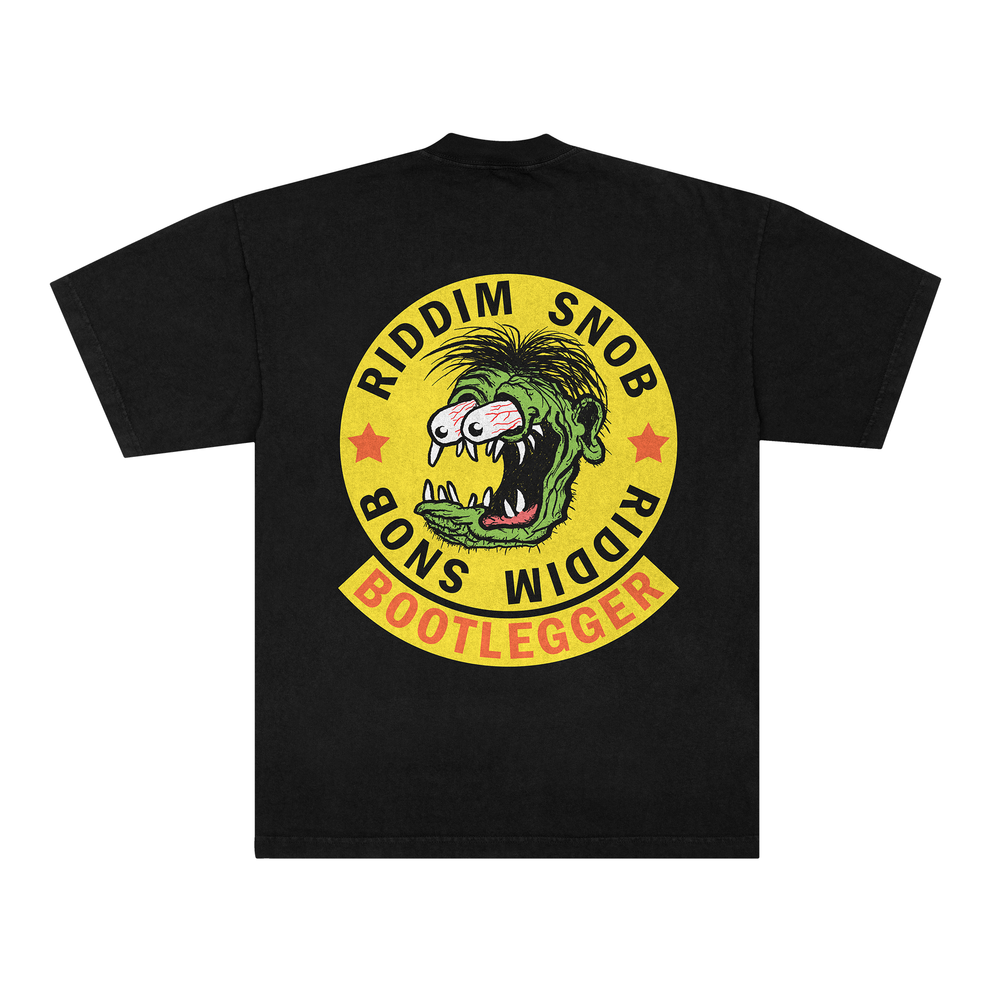 RIDDIM SNOB TEE - BLACK