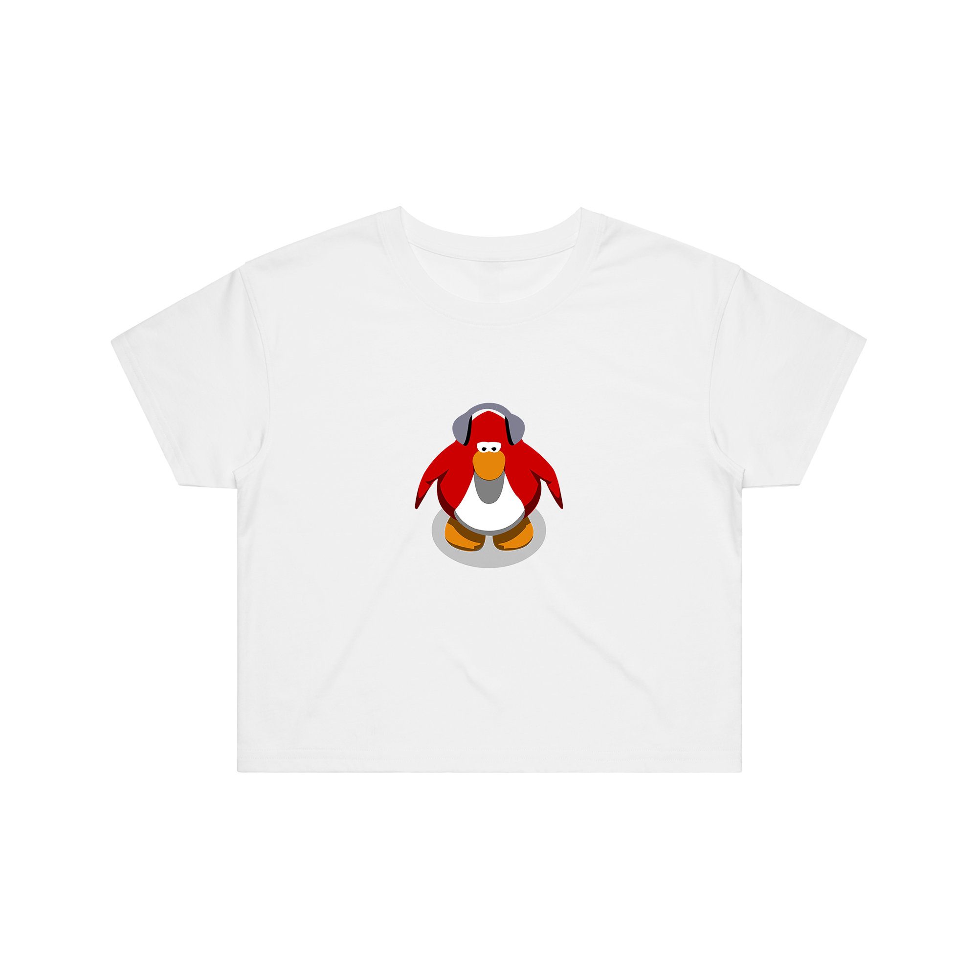DJ MAXX CROP TOP - WHITE