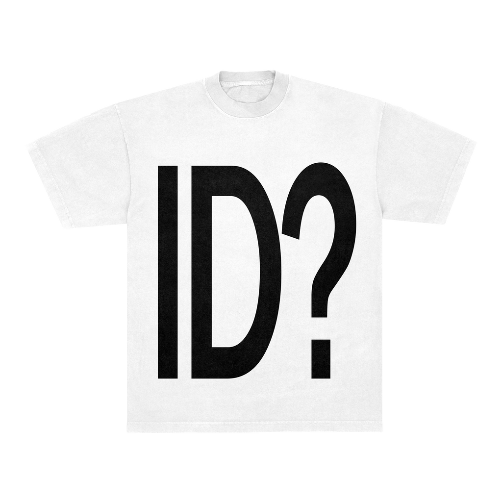 ID? TEE - WHITE