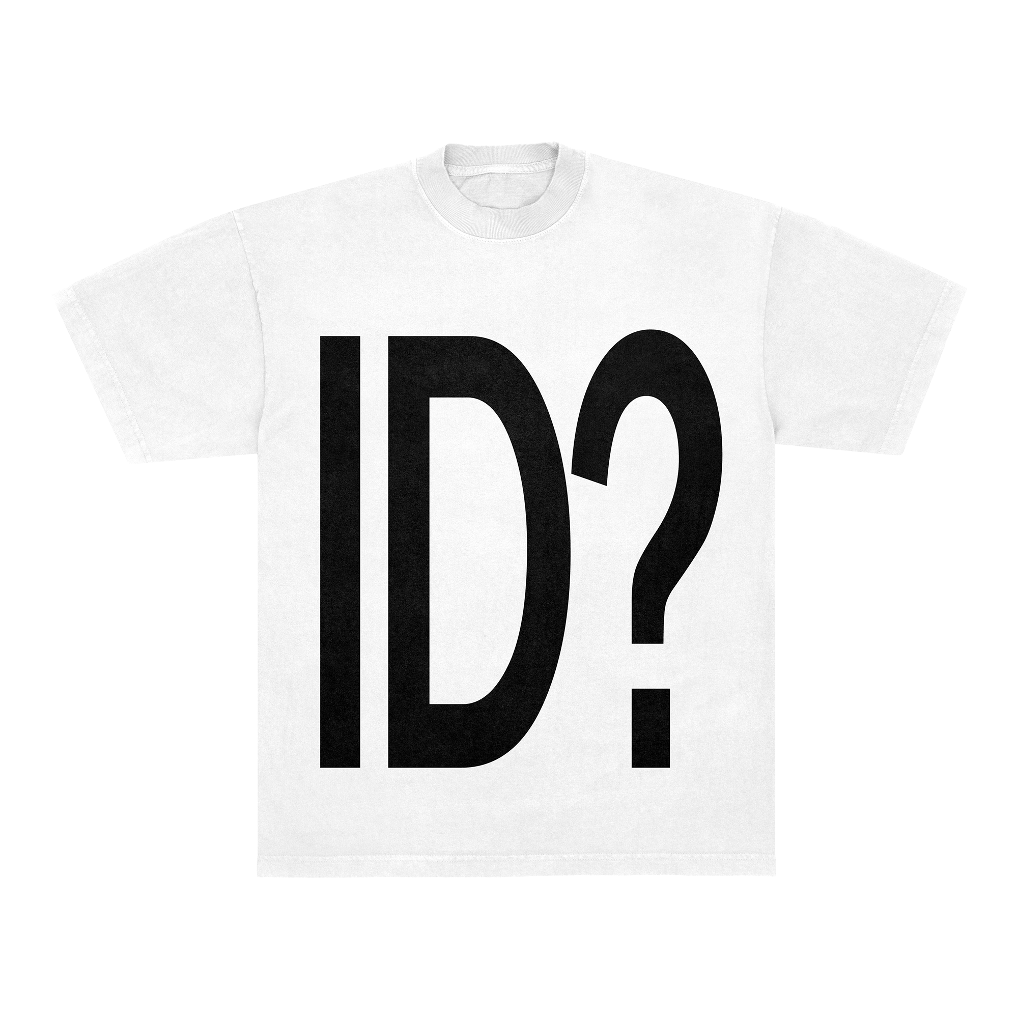 ID? TEE - WHITE