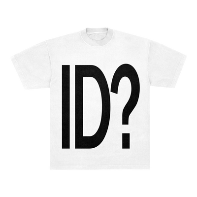 ID? TEE - WHITE