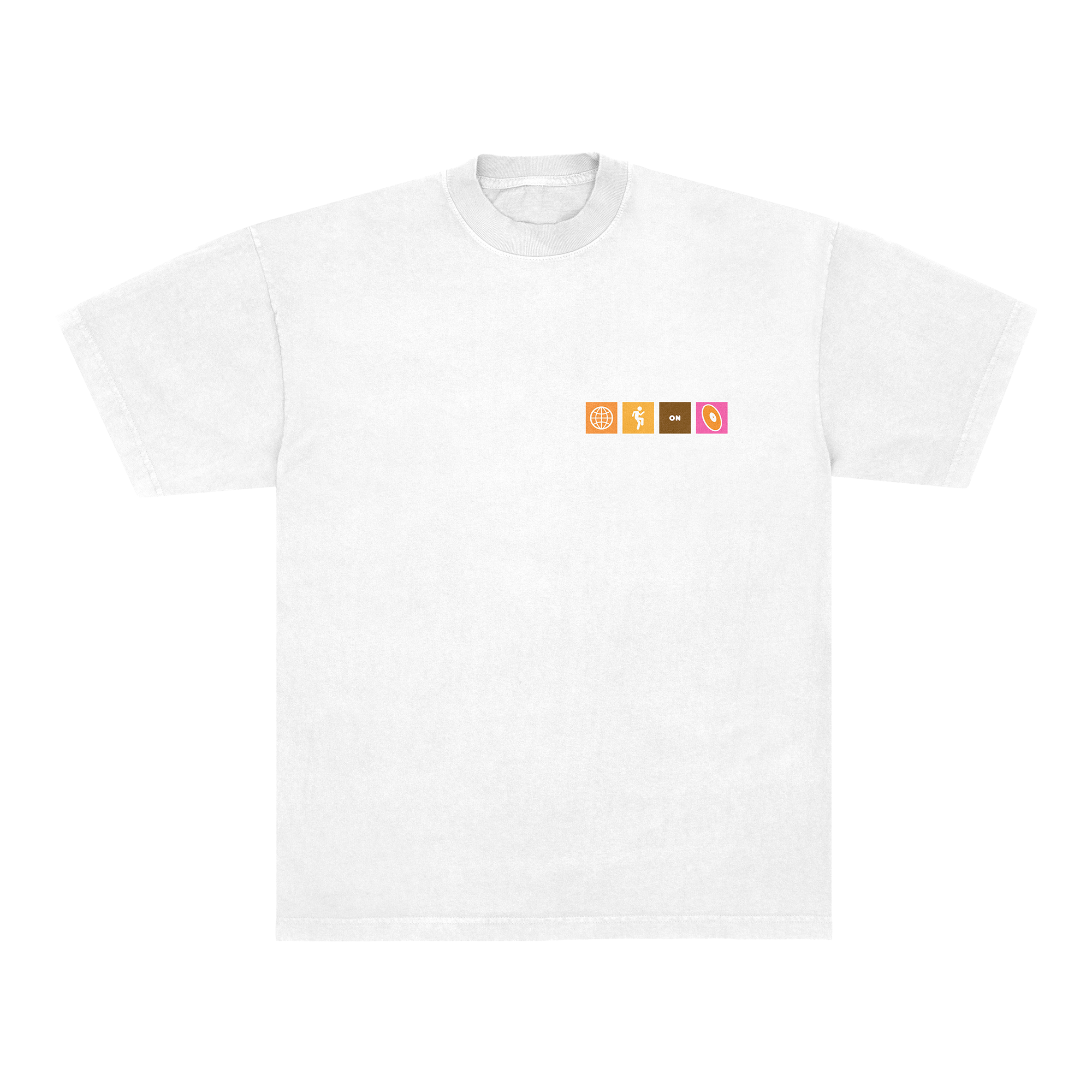 DUNKIN DUBPLATES TEE - WHITE