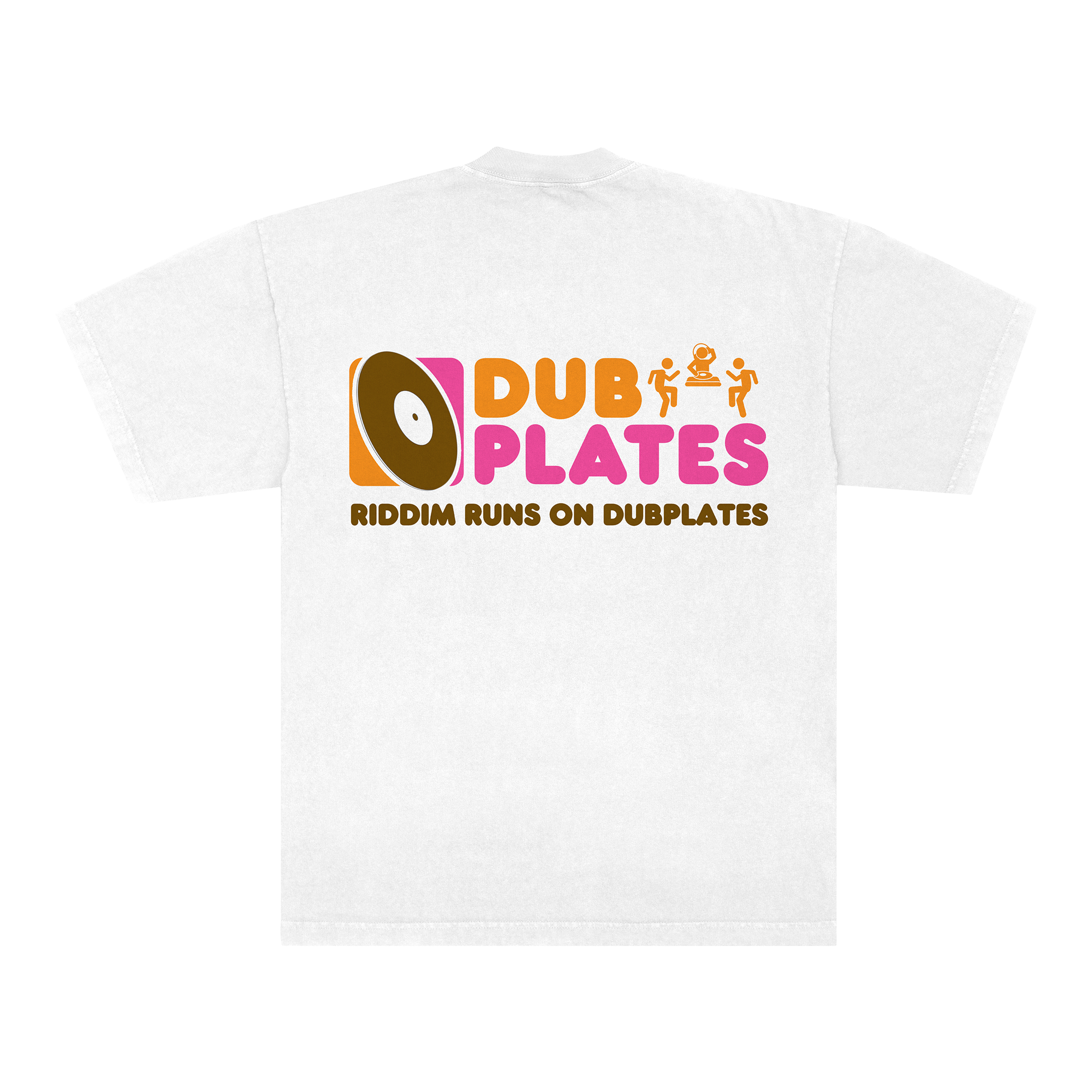 DUNKIN DUBPLATES TEE - WHITE