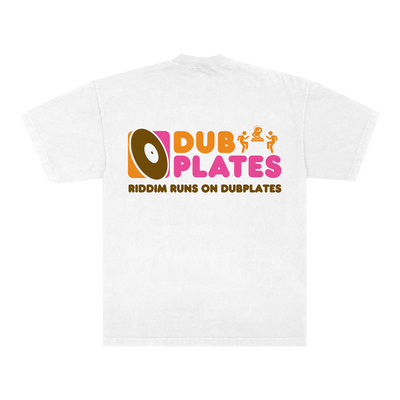 DUNKIN DUBPLATES TEE - WHITE