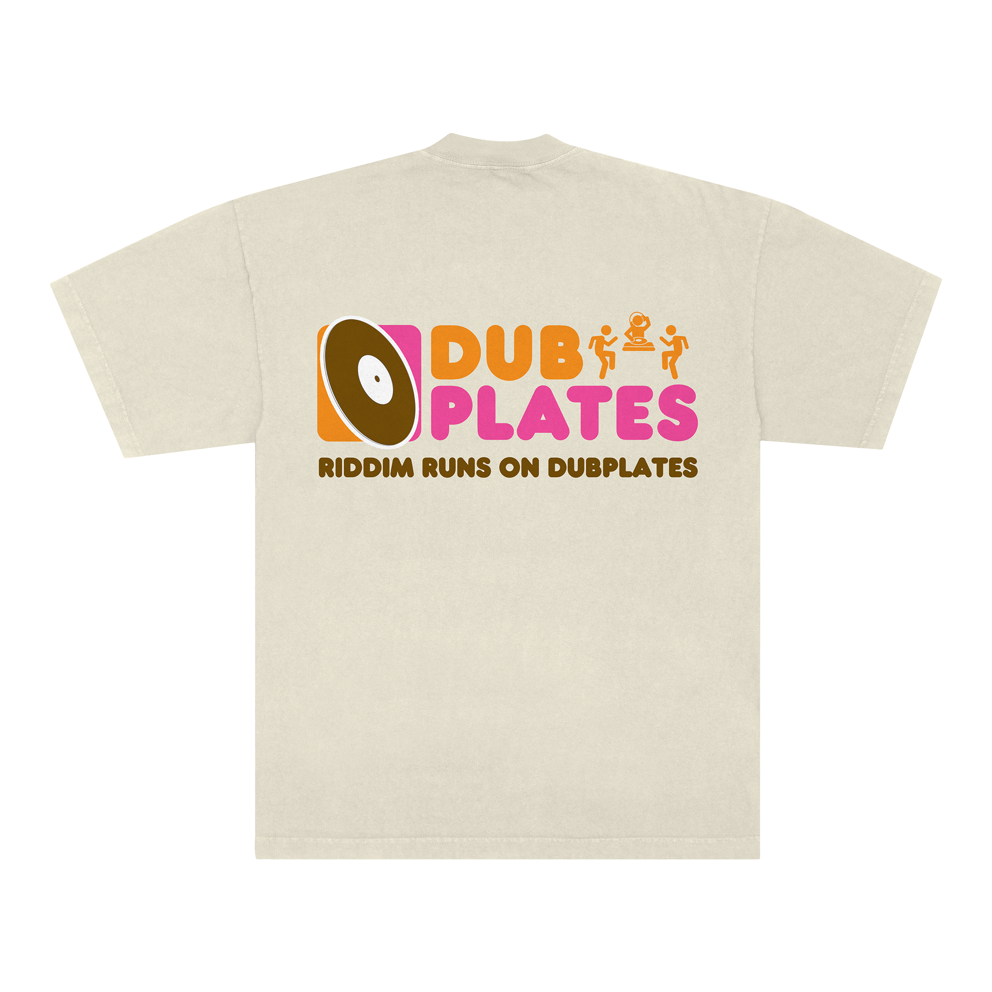 DUNKIN DUBPLATES TEE - CREME