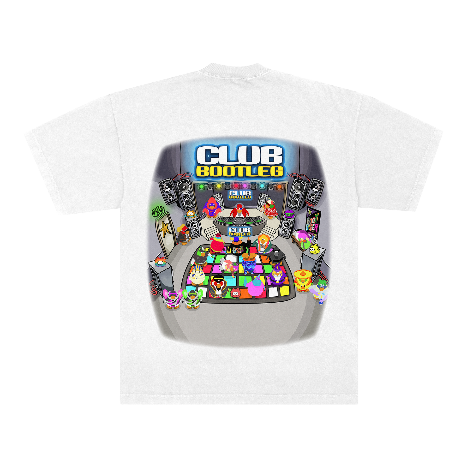 CLUB BOOTLEG TEE - WHITE