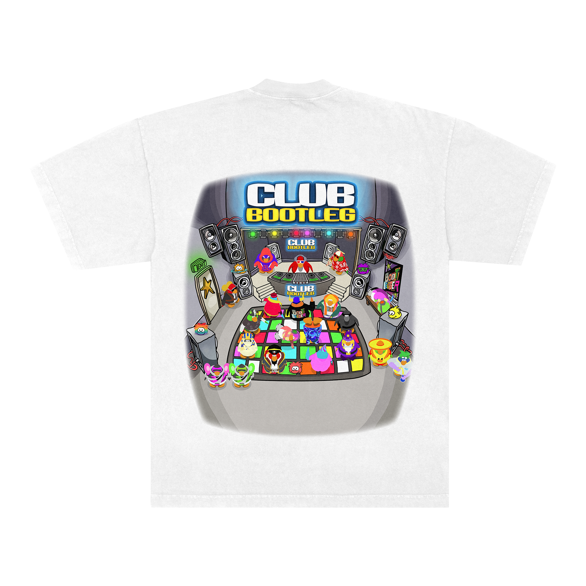 CLUB BOOTLEG TEE - WHITE