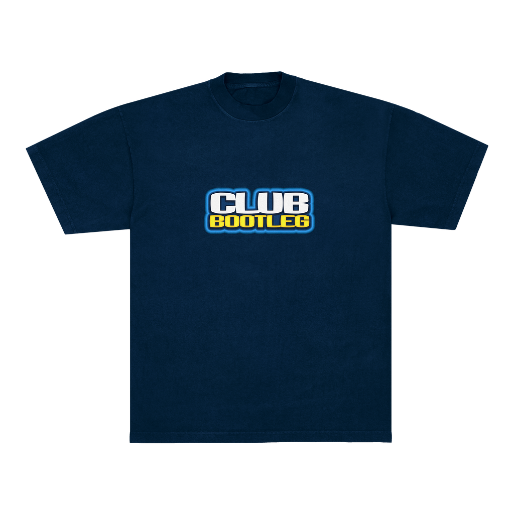 CLUB BOOTLEG TEE - NAVY