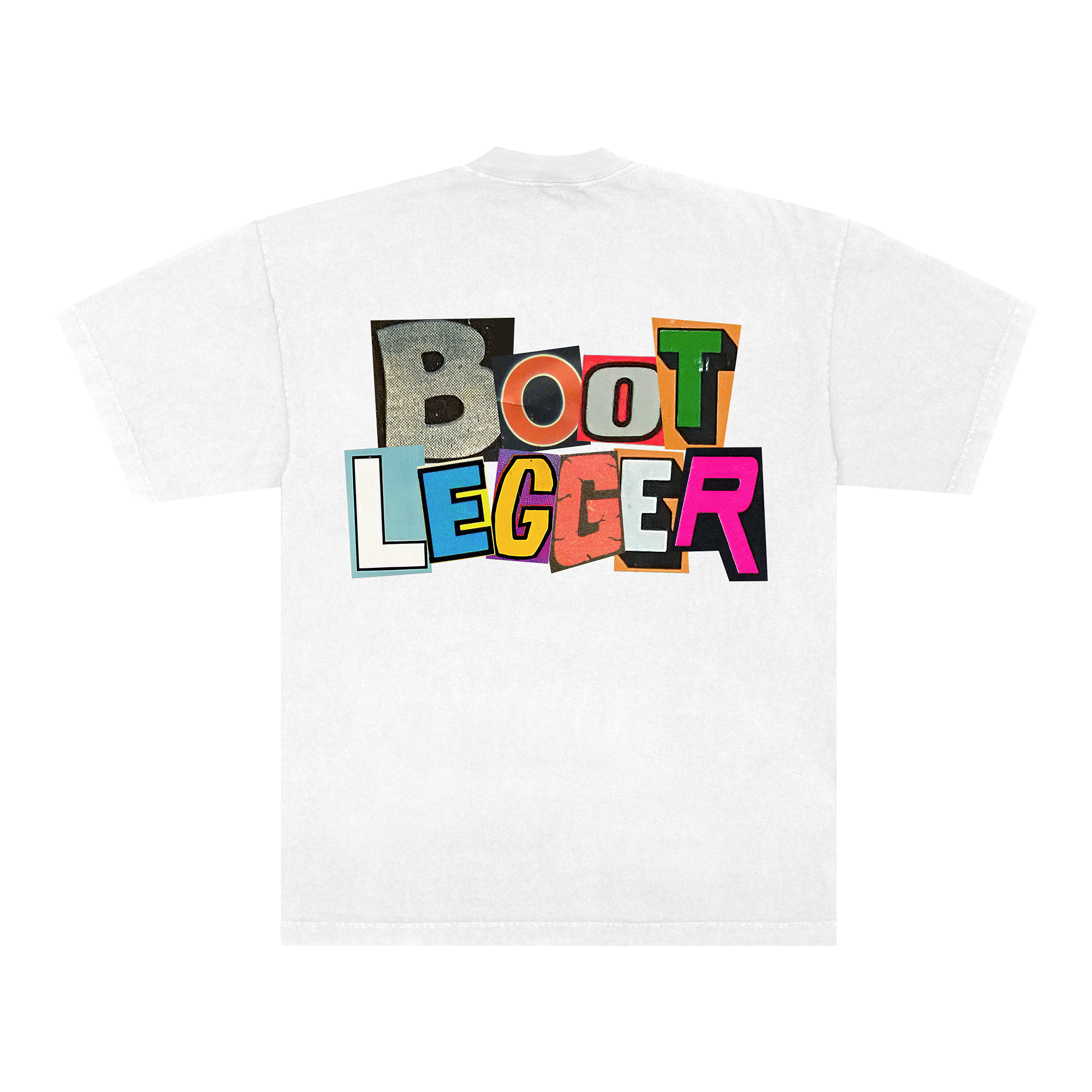 BOOTLEGGER LOGO TEE - WHITE