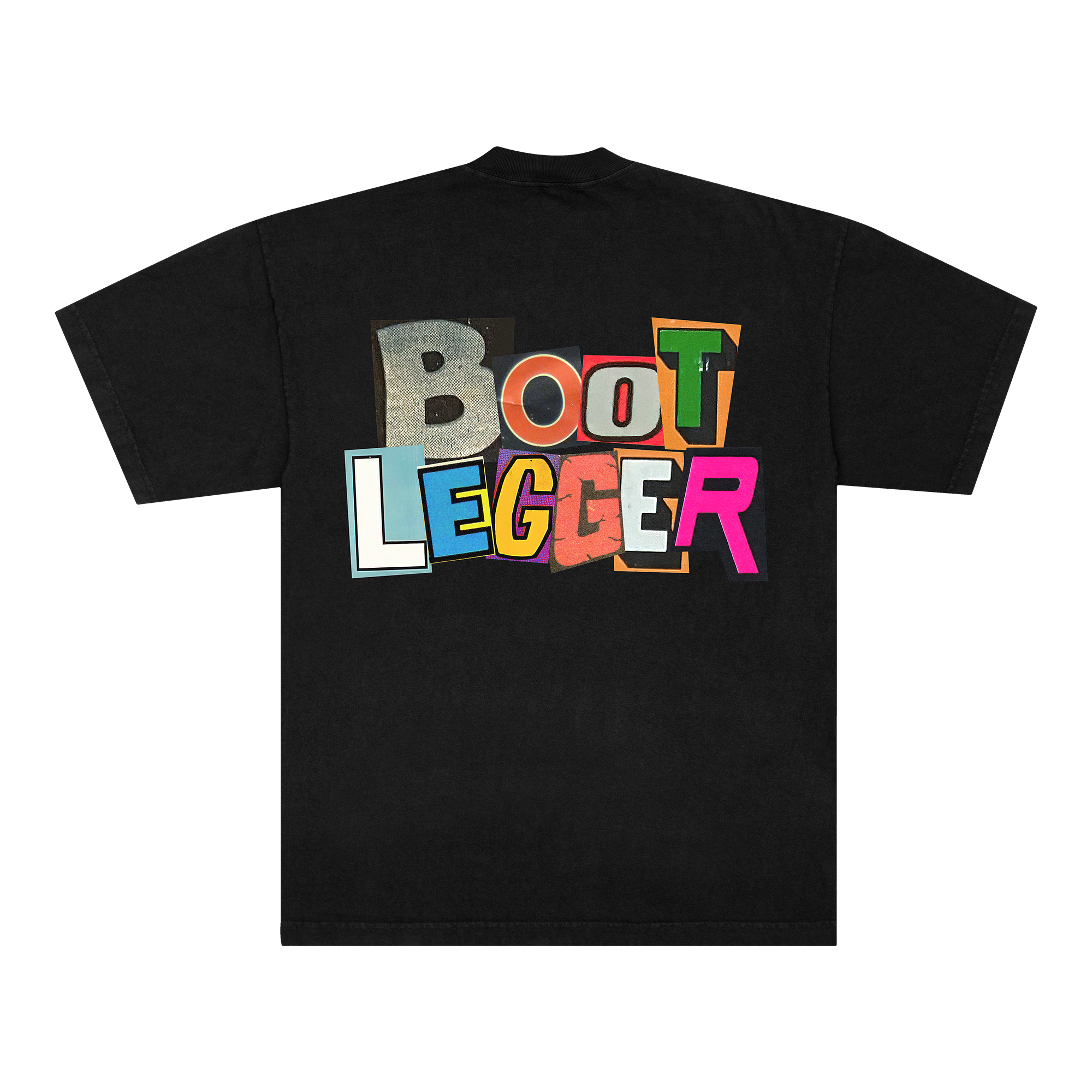 BOOTLEGGER LOGO TEE - BLACK