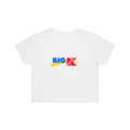 BIG K CROP TOP - WHITE