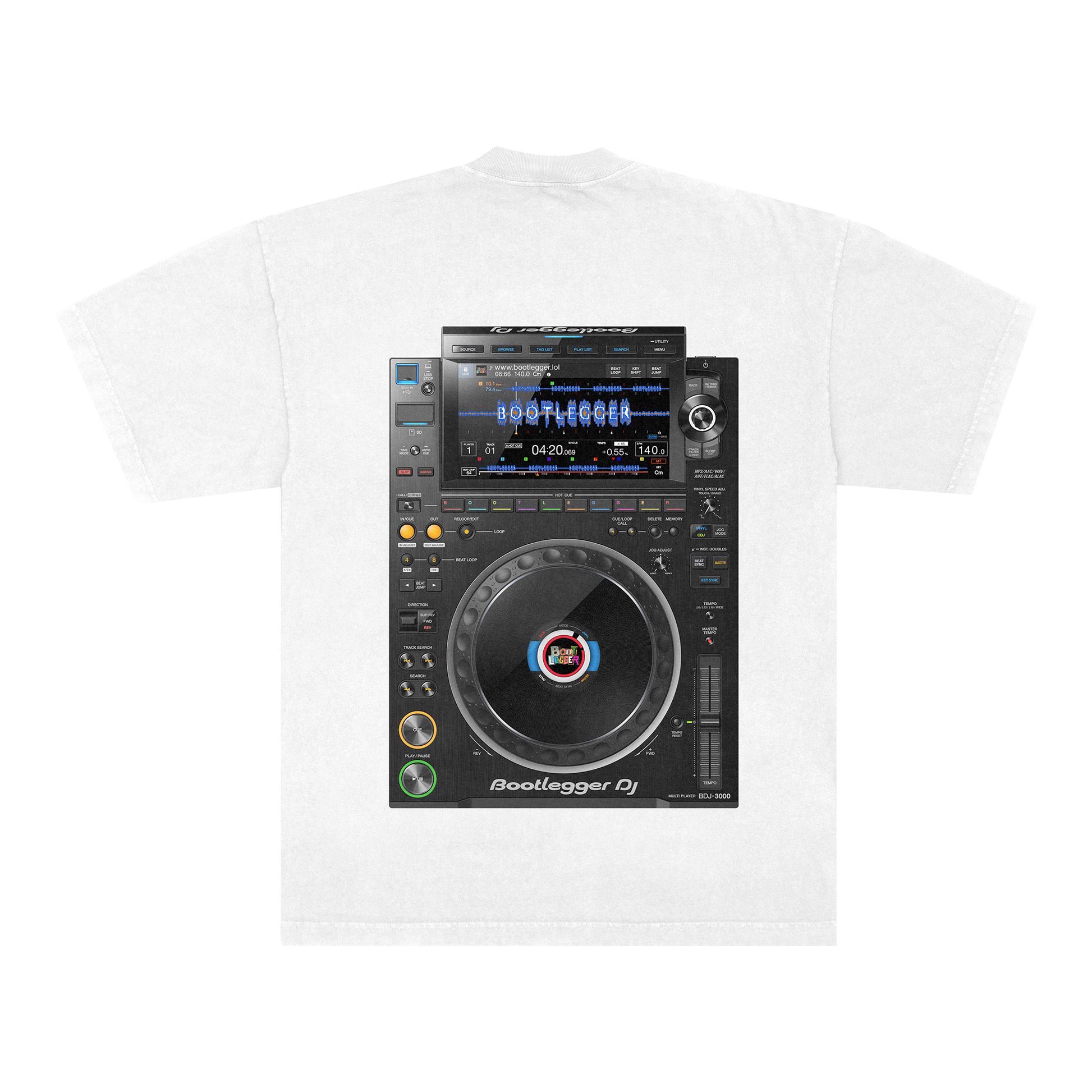 BDJ-3000 TEE - WHITE
