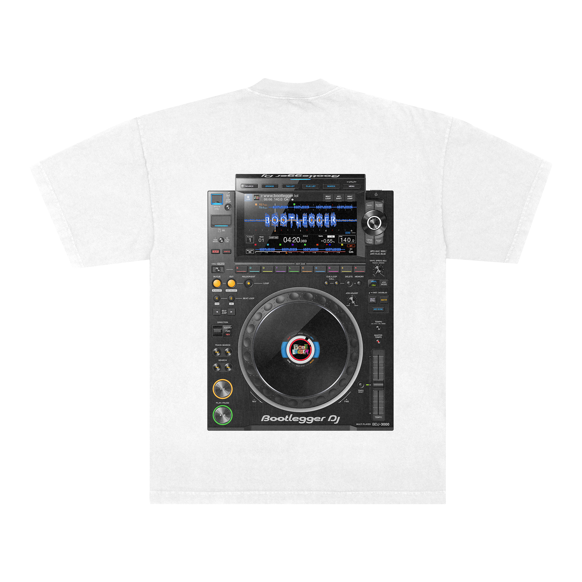 BDJ-3000 TEE - WHITE