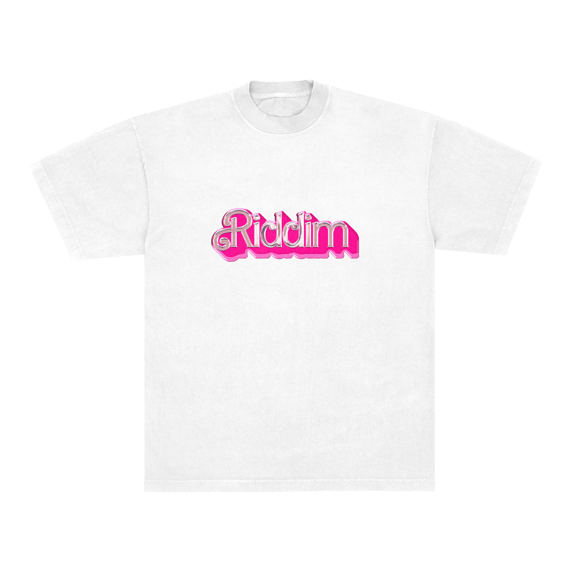 BARBIE RIDDIM TEE - WHITE