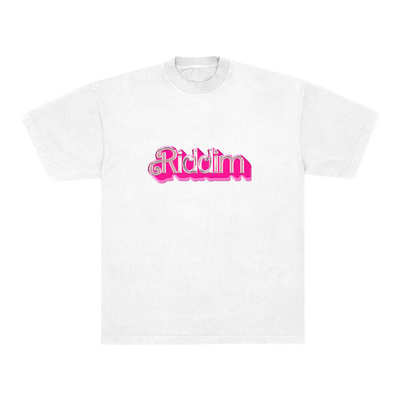 BARBIE RIDDIM TEE - WHITE