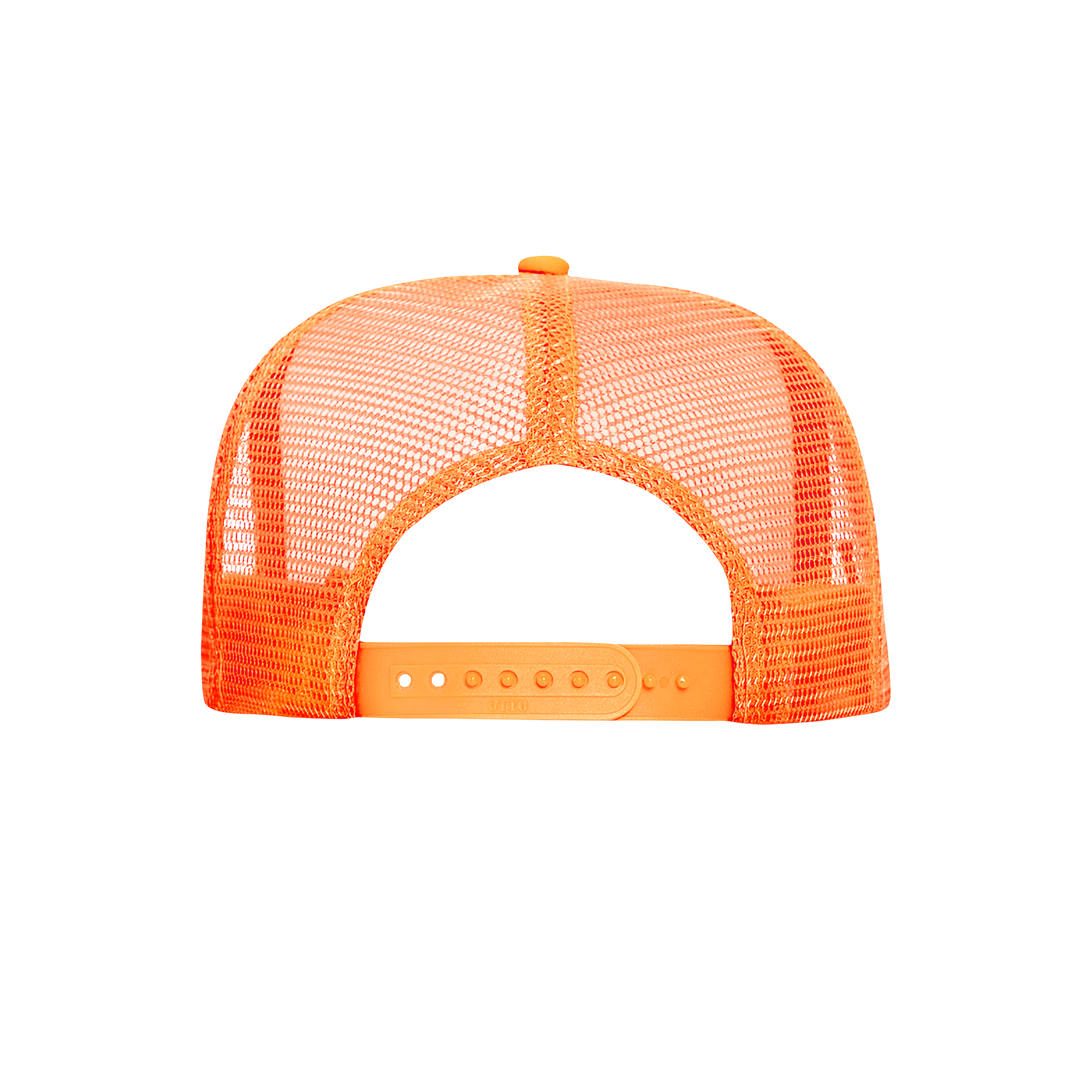 RIDDIM SLUT NEON ORANGE TRUCKER HAT