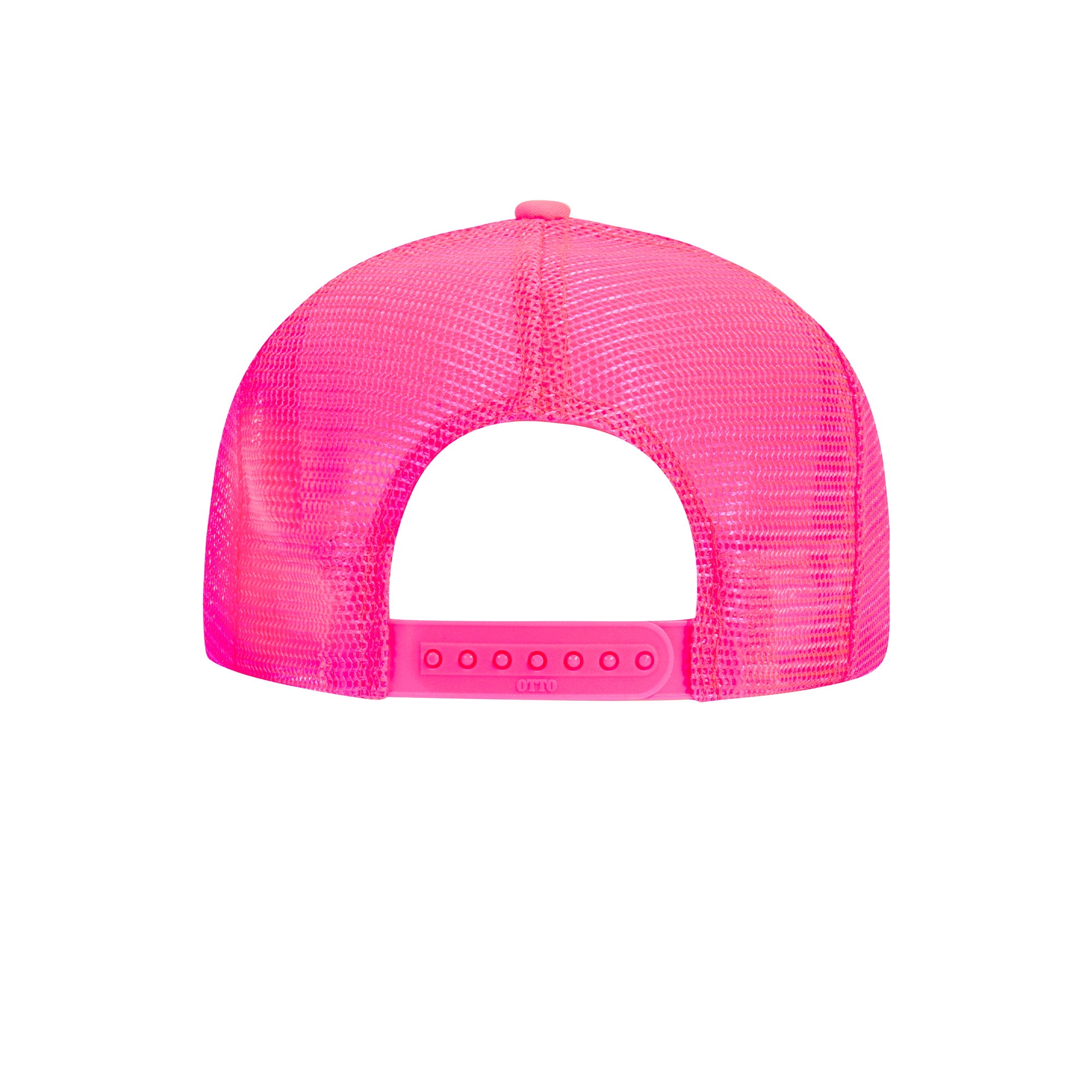 RIDDIM SLUT NEON PINK TRUCKER HAT