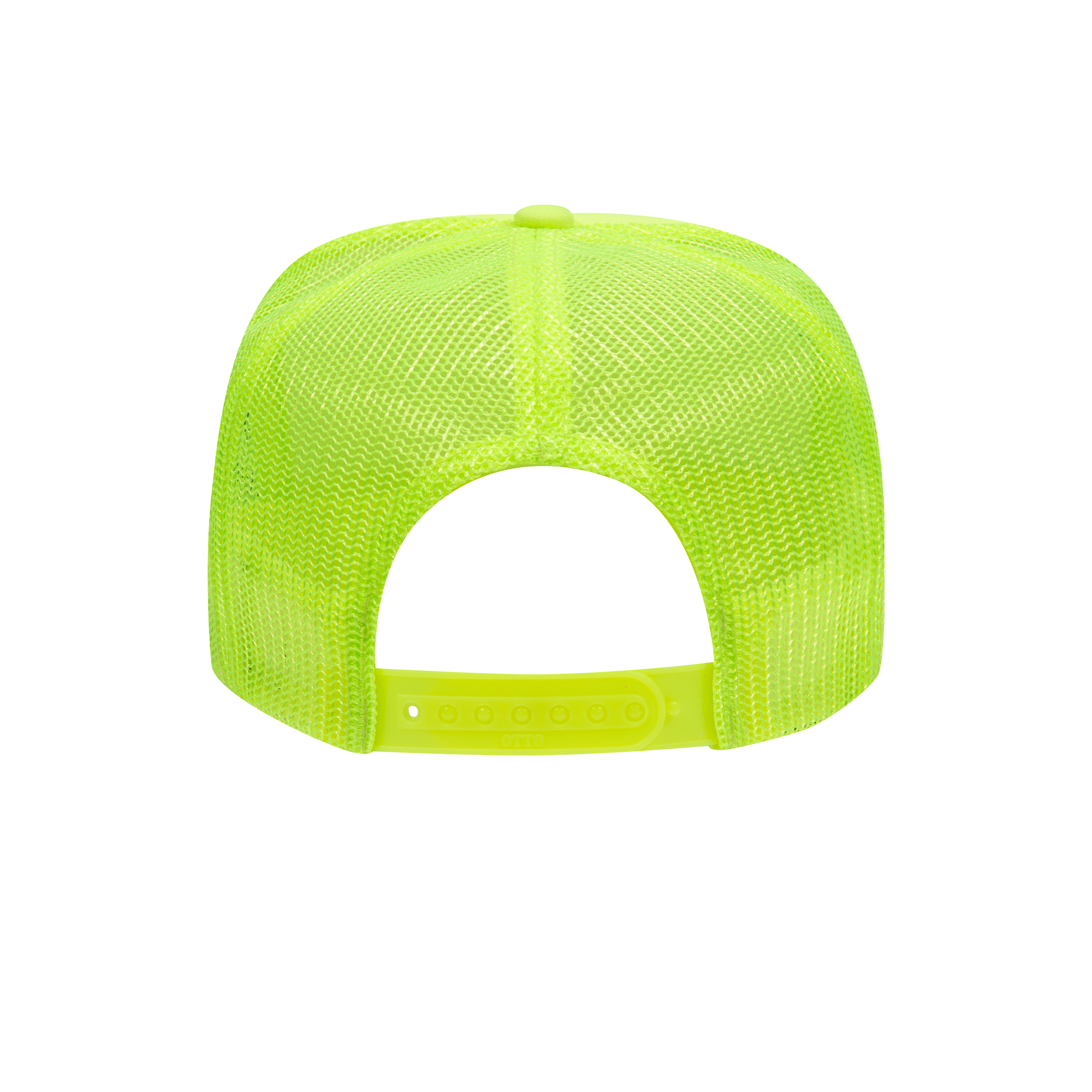 RIDDIM SLUT NEON YELLOW TRUCKER HAT