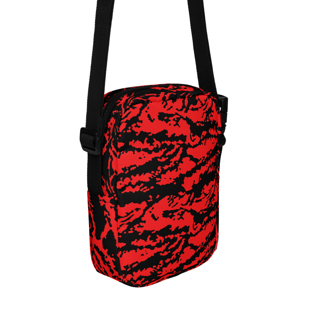 RED TIGER CROSSBODY BAG