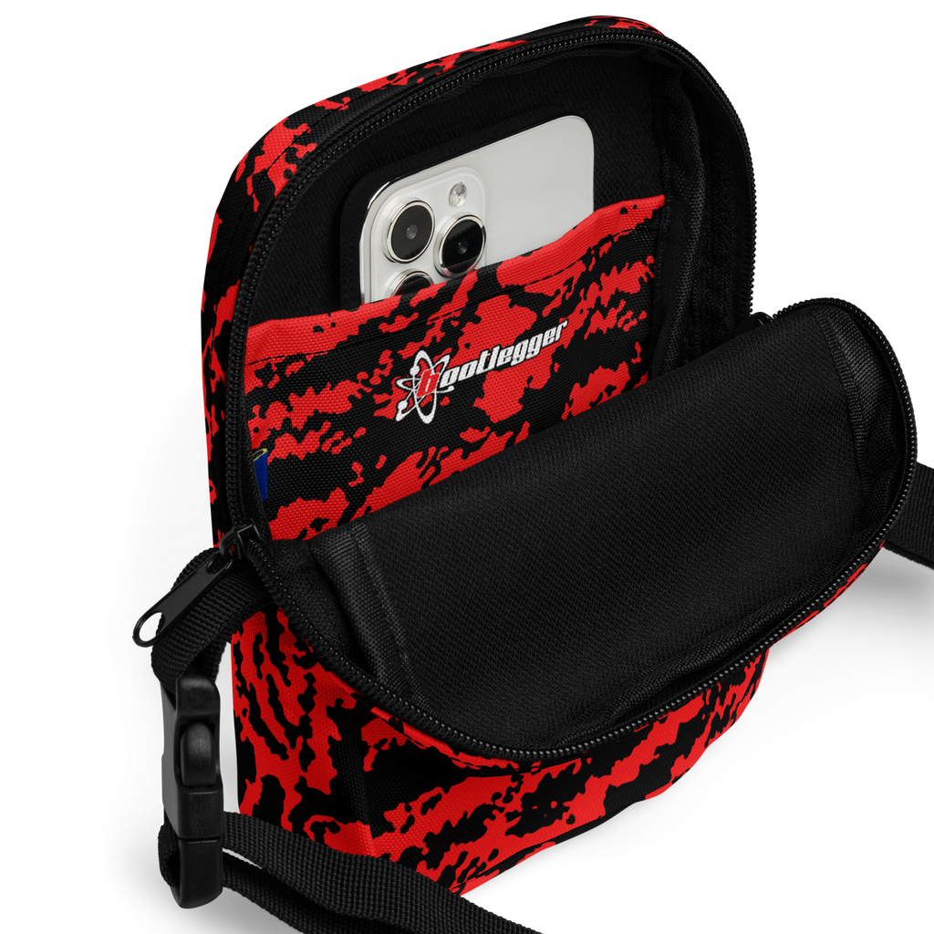 RED TIGER CROSSBODY BAG