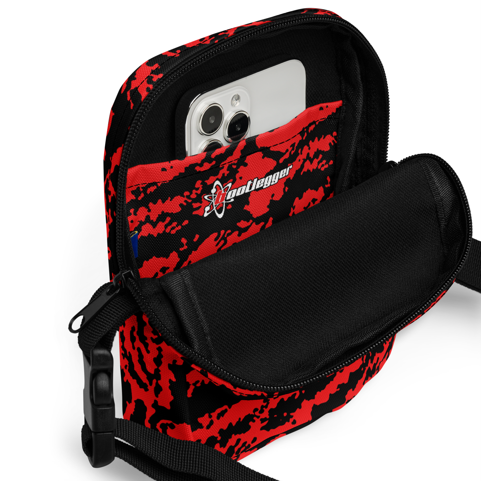 RED TIGER CROSSBODY BAG
