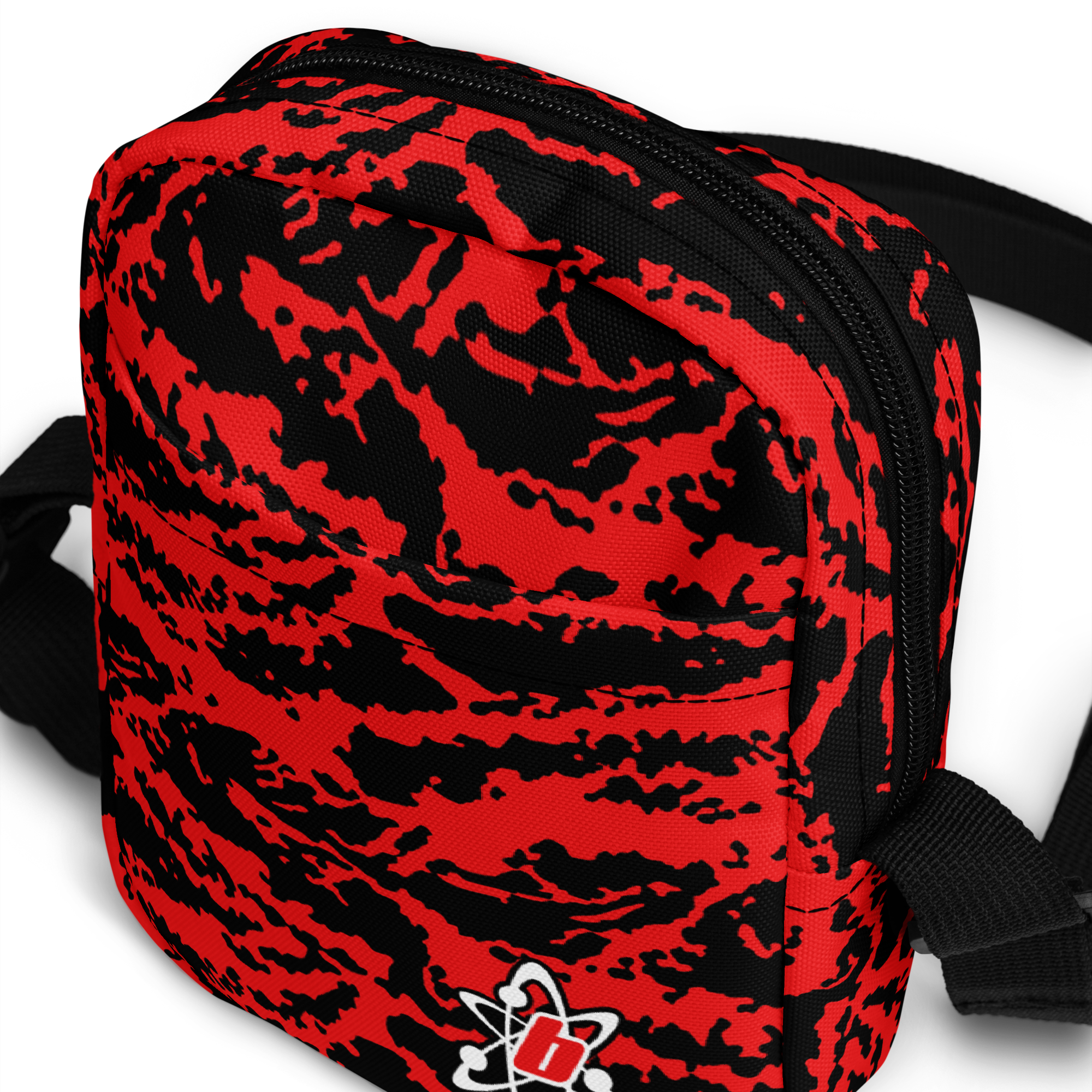 RED TIGER CROSSBODY BAG