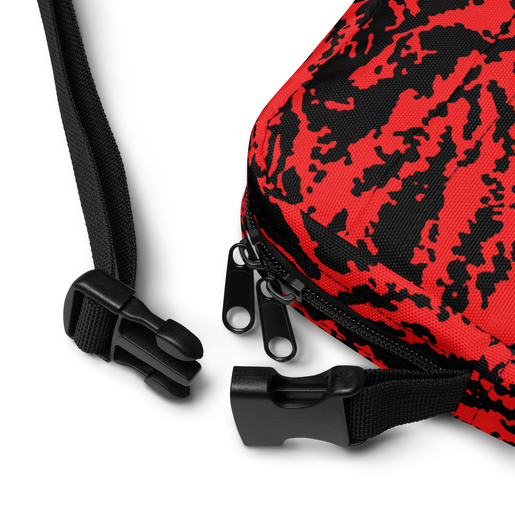 RED TIGER CROSSBODY BAG