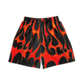 TRIBAL FLAME SHORTS - RED