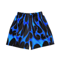 TRIBAL FLAME SHORTS - BLUE