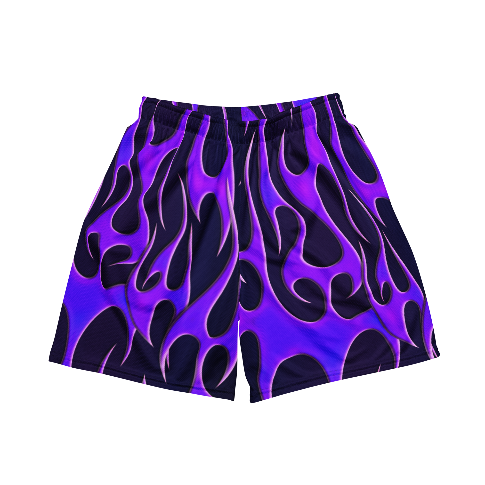 TRIBAL FLAME SHORTS - PURPLE