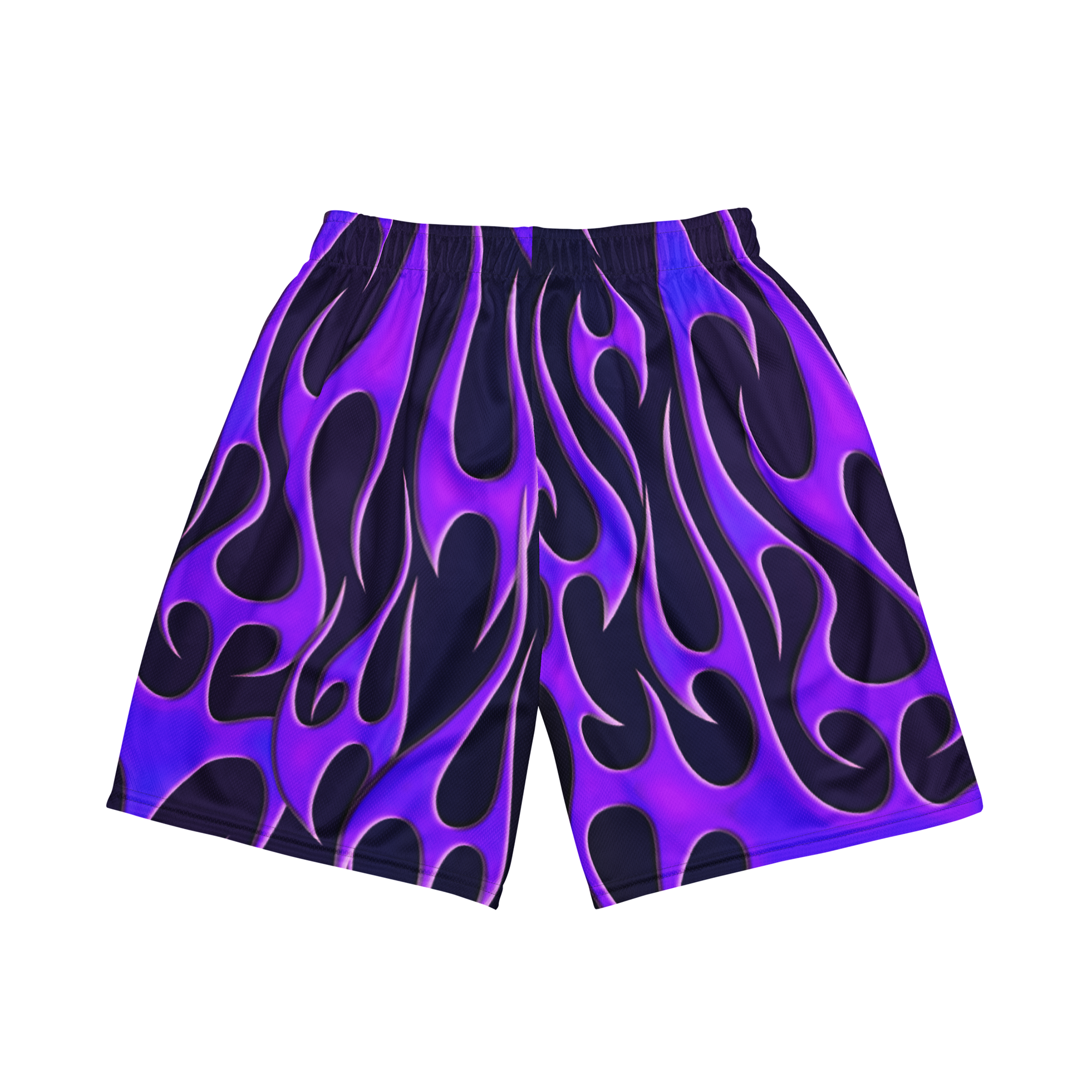 TRIBAL FLAME SHORTS - PURPLE